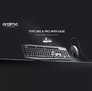 Oraimo Original Wired Smart Easy Keyboard Mouse Combo