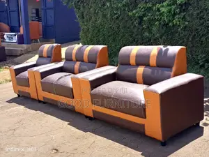 Magnificent Brown Five Seater Sofa