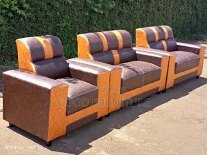 Magnificent Brown Five Seater Sofa