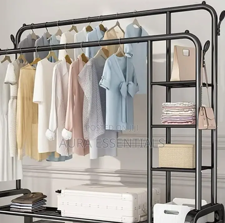 Folding Heavy Duty Clothing Rack
