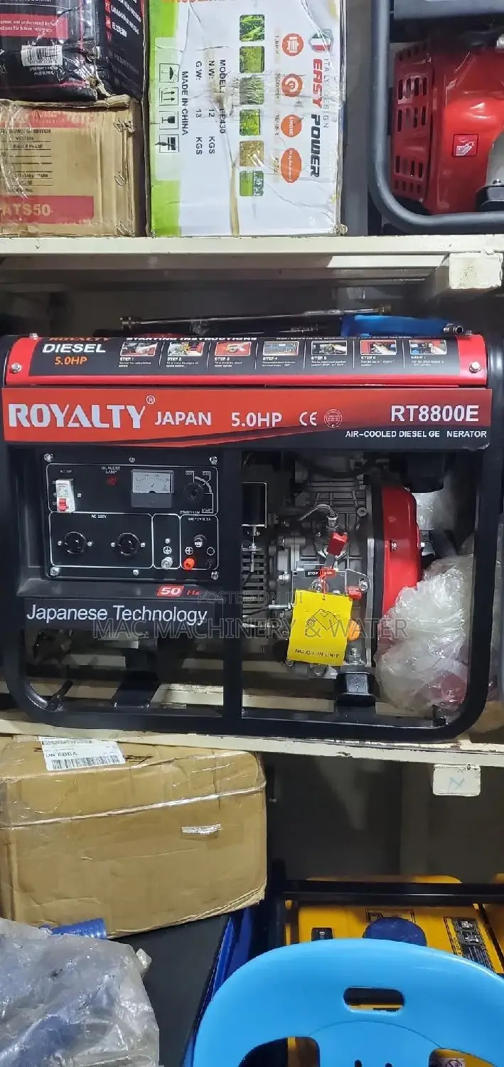 Royalty Japan Diesel Generator 5kva