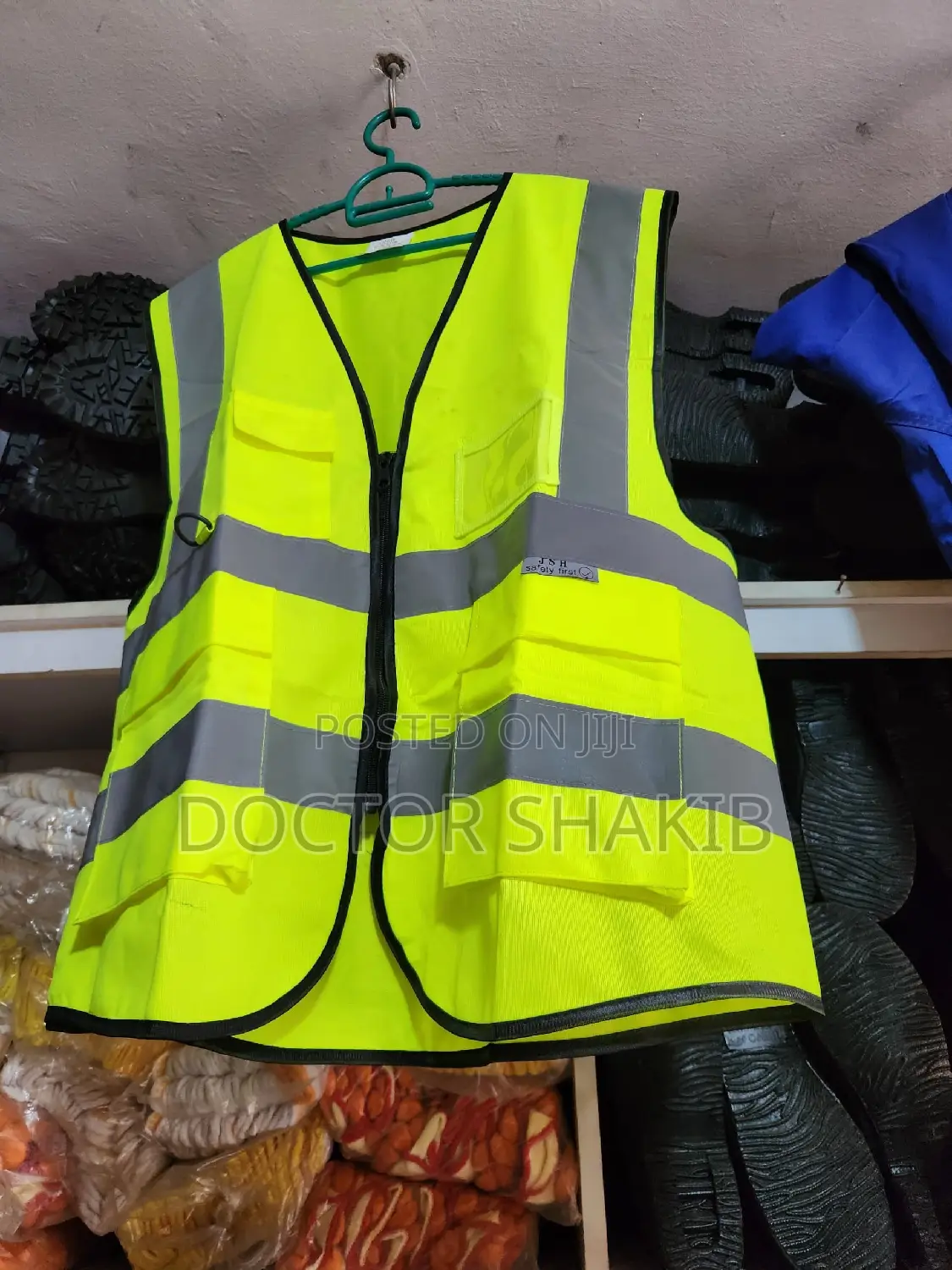 Heavy Duty Reflector Vest Jacket (NEW)