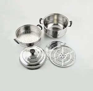 Multi-Layer Boiler Cookware Steamer Pot 3 Tiers