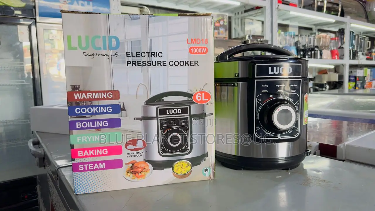 Lucid 6.0litres Electric Pressure Cookers \\ 1000w \\ Lmd18