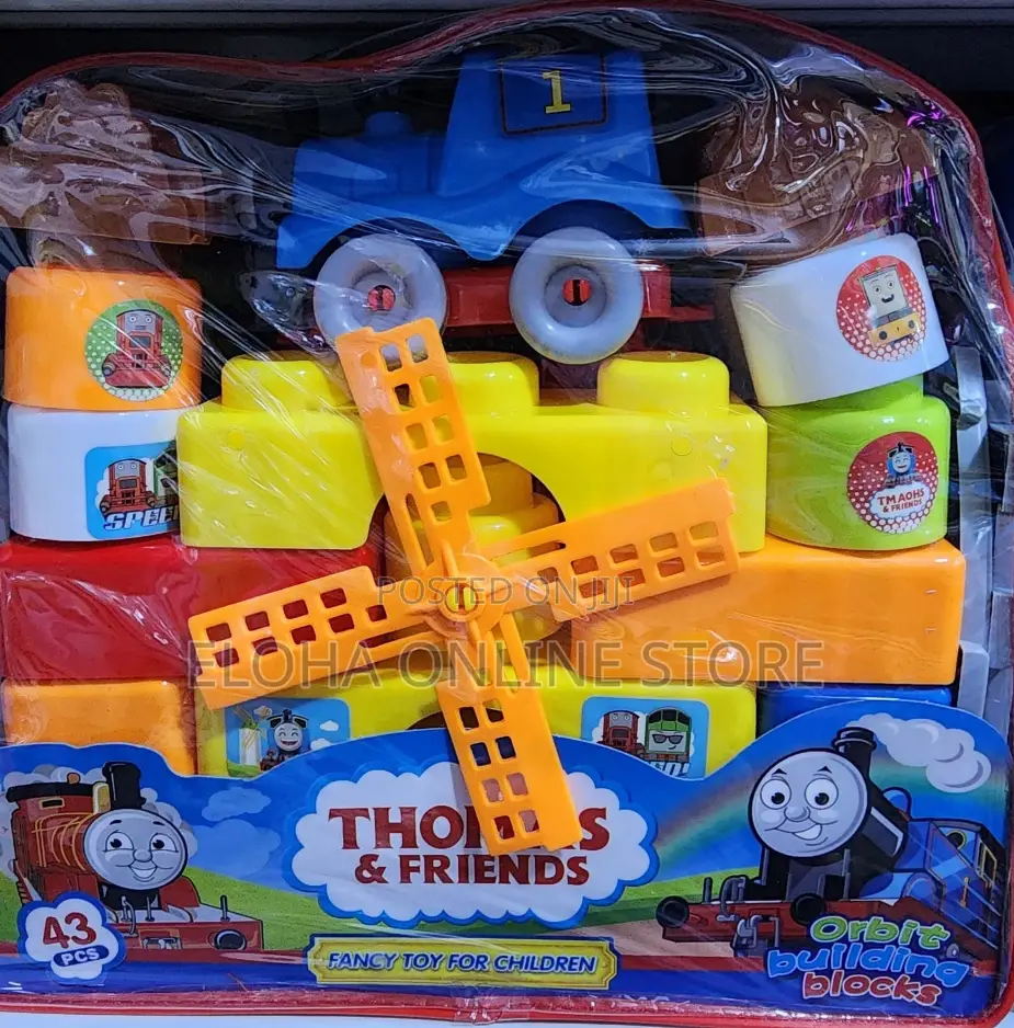 Thomas and Friends Train Building Block Game (Set of 43 Pcs)