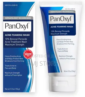 Photo - Panoxyl Acne Foaming Wash Benzoyl Peroxide 10%