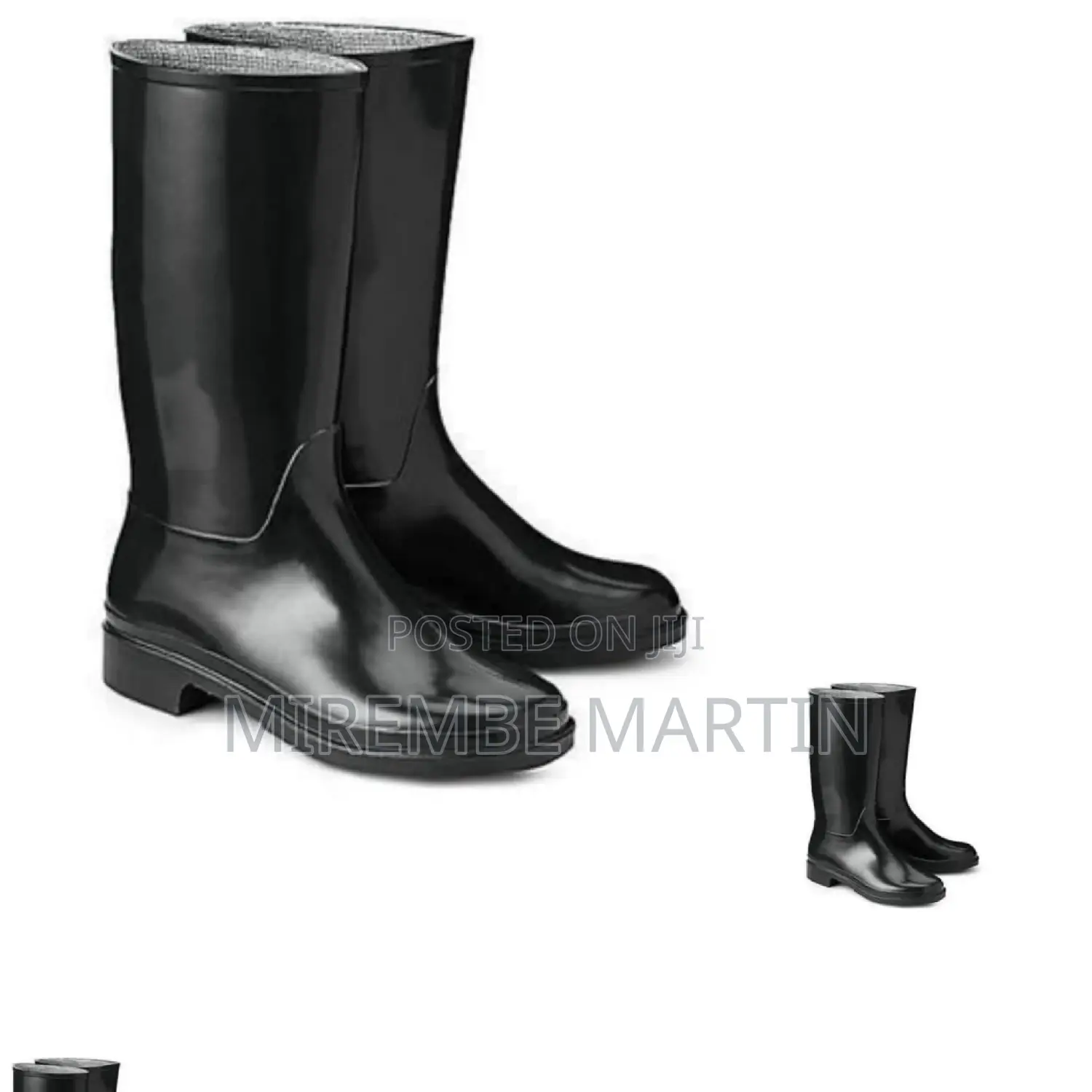 Heavy Duty Black Boots.