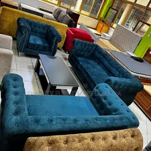 6 Seater Tufted Sofa Set on Order
