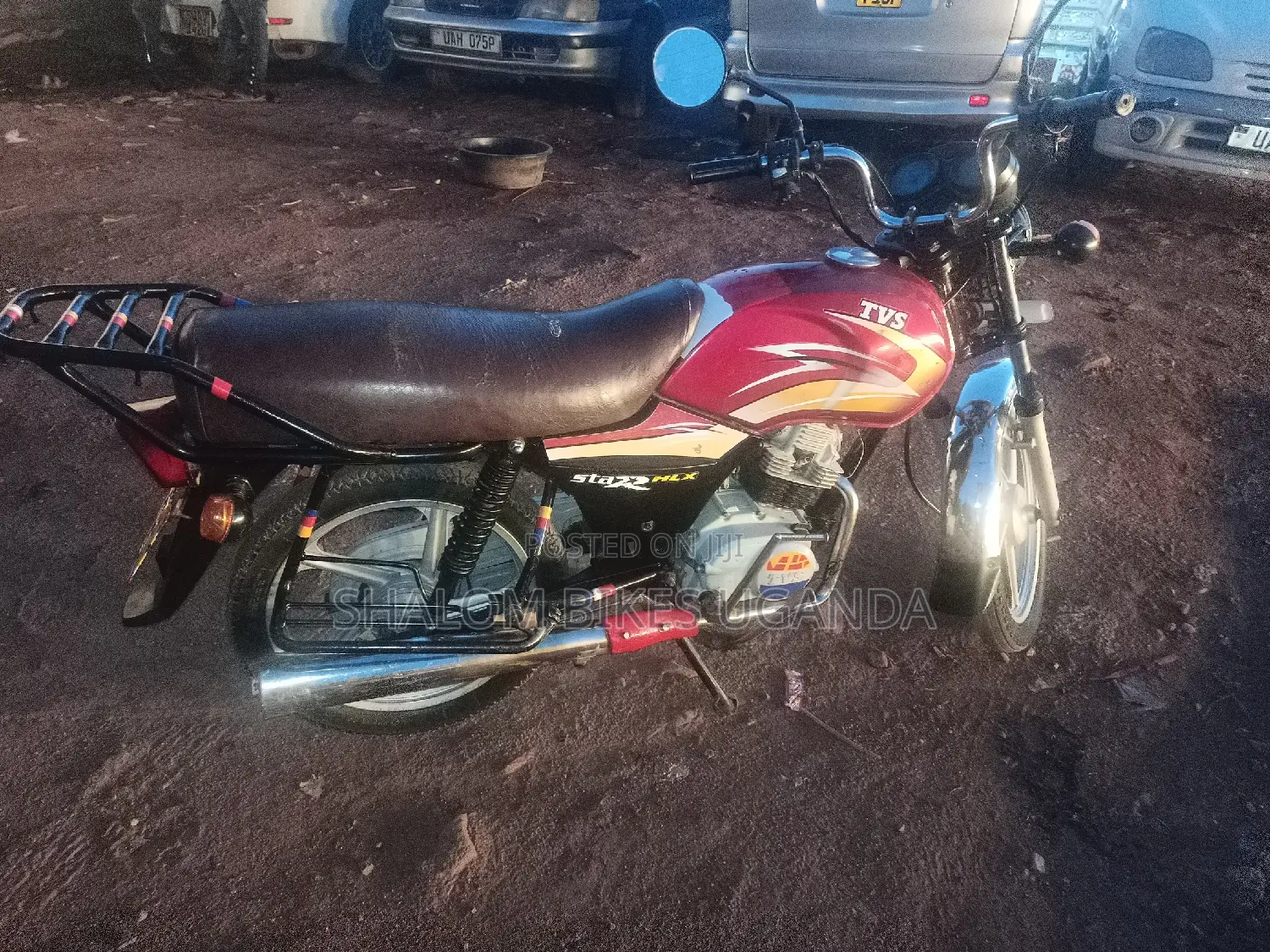 TVS XL 100 2016 Red