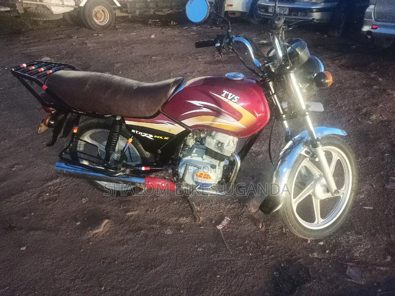 TVS XL 100 2016 Red