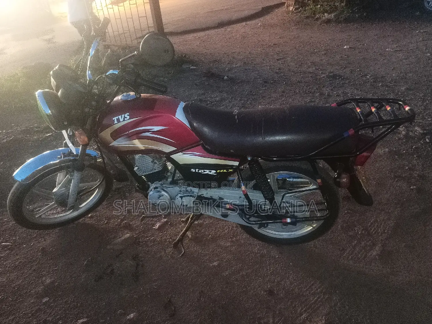 TVS XL 100 2016 Red