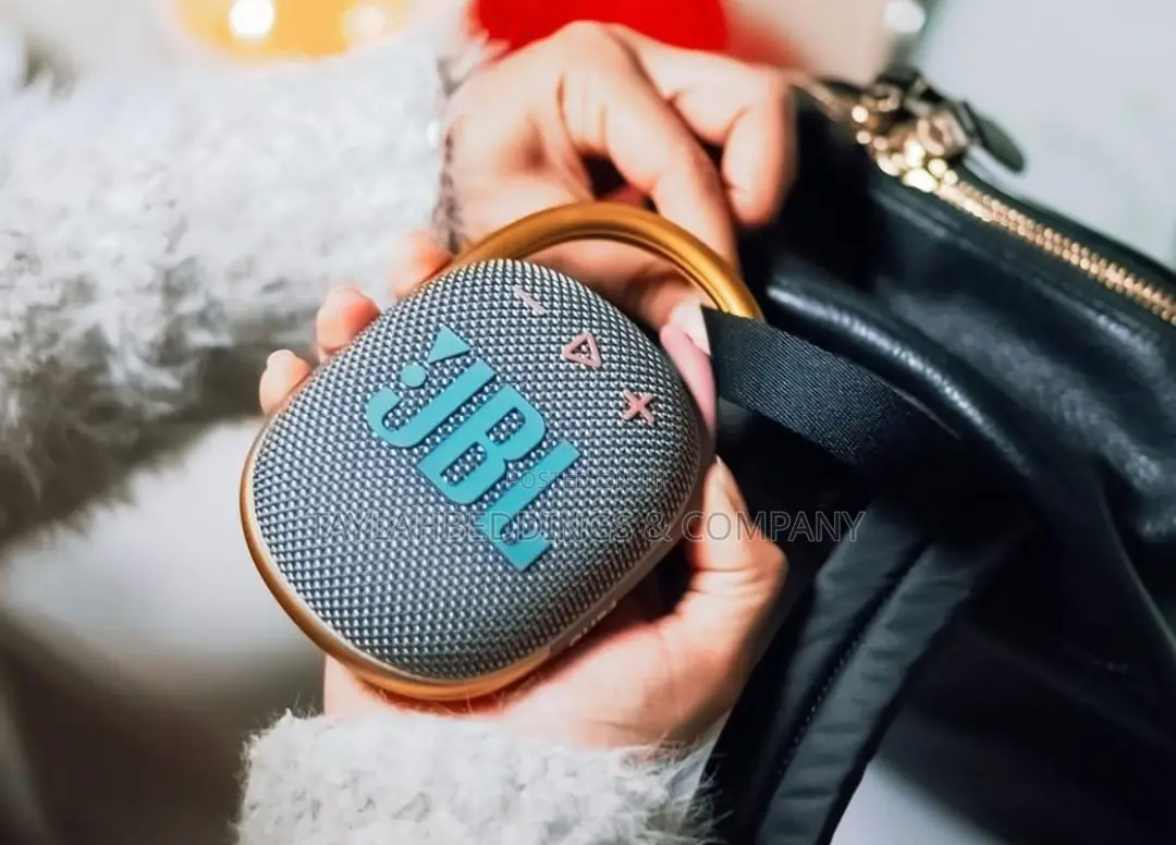 JBL Clip 4 Portable Bluetooth Speaker Grey