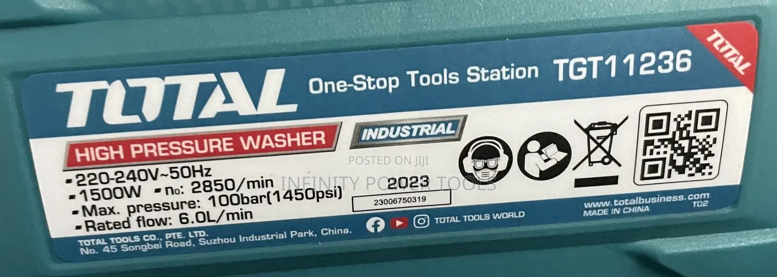 Total Car/Domestic/Pressure Washer