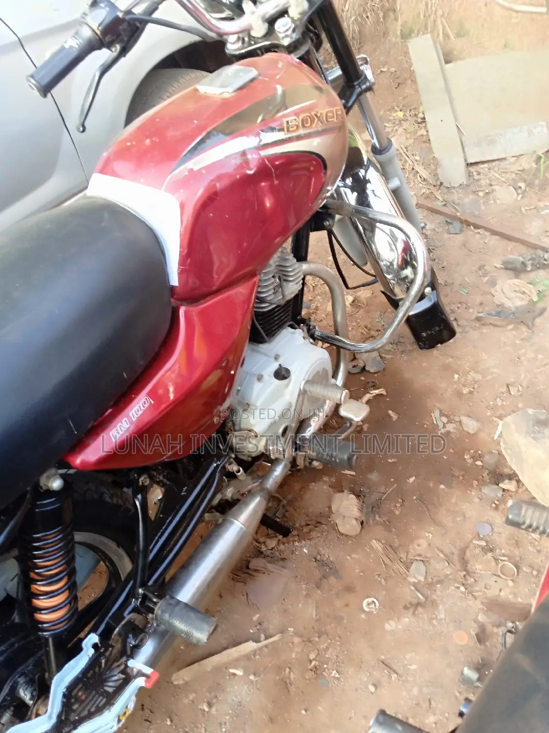 Bajaj Boxer 100 2023 Red
