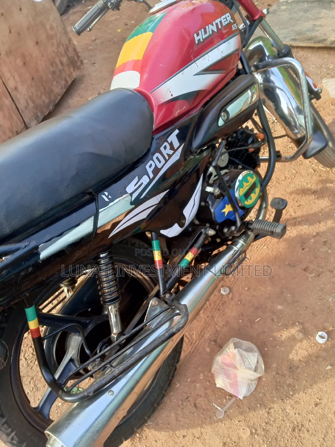 Hunter Cafe Racer 350cc 2023 Red