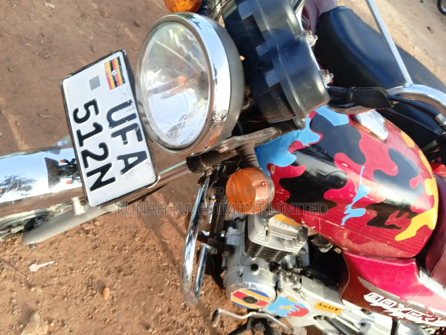 Bajaj Boxer 100 2023 Red