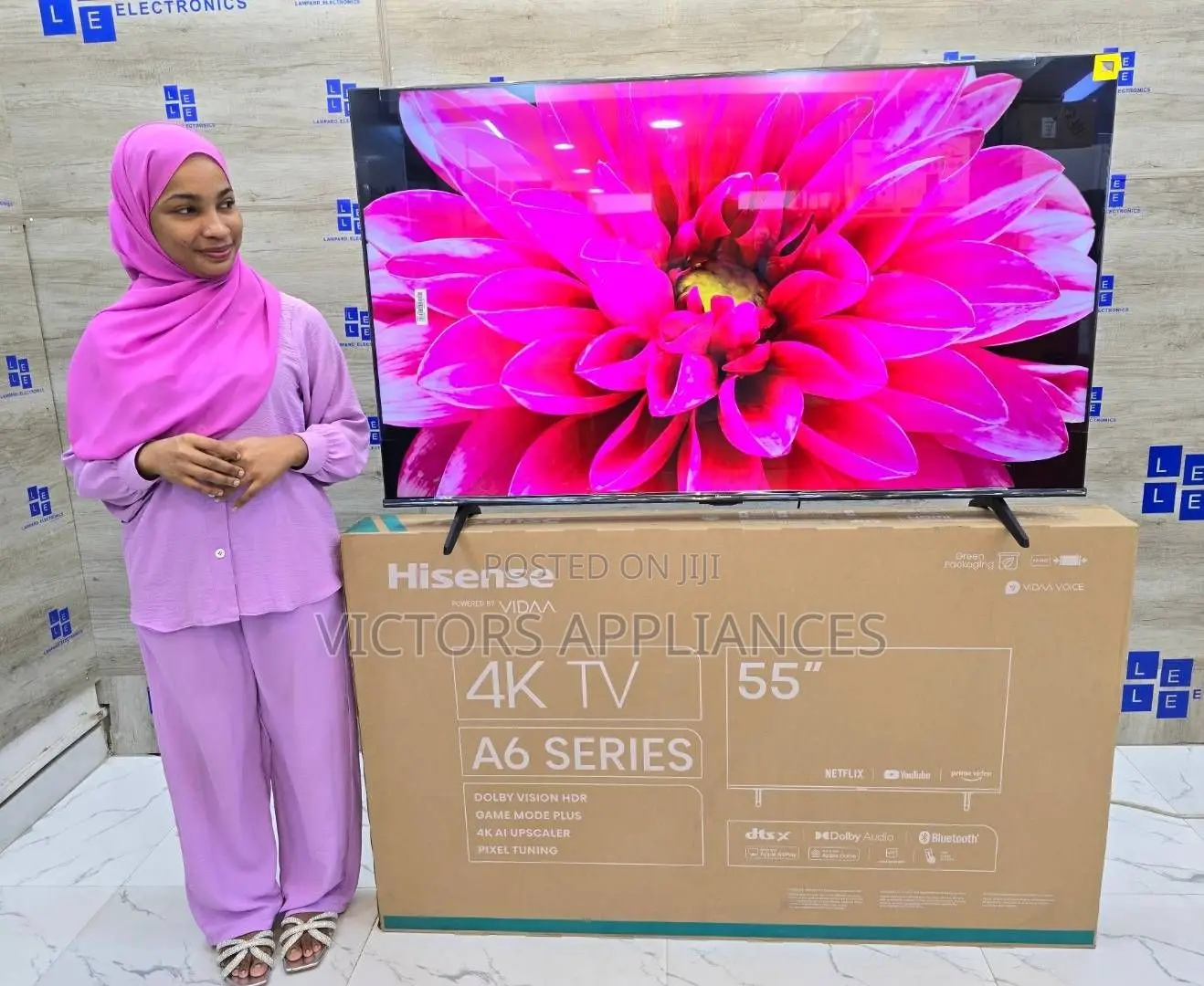 Hisense 55inch Uhd Smart Tv With Bluetooth