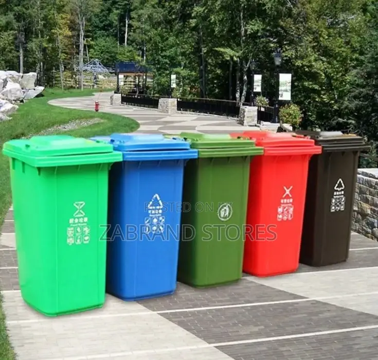 Large Home Movable Waste Bin Cabins