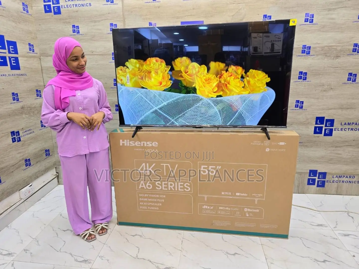 Hisense 55inch UHD SMART TV New Model With Apple Airplay