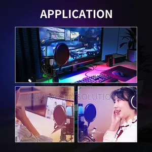 YANMAI RGB USB Gaming Condenser Cardioid Microphone
