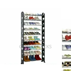 Metallic Shoe Storage Rack