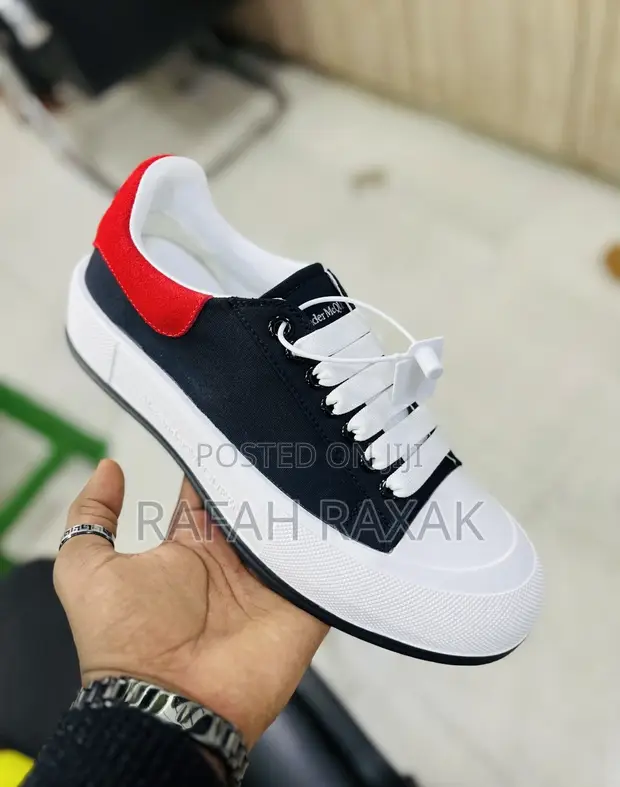Casual Shoes Black And Red Designer Sneakers Original Black Red