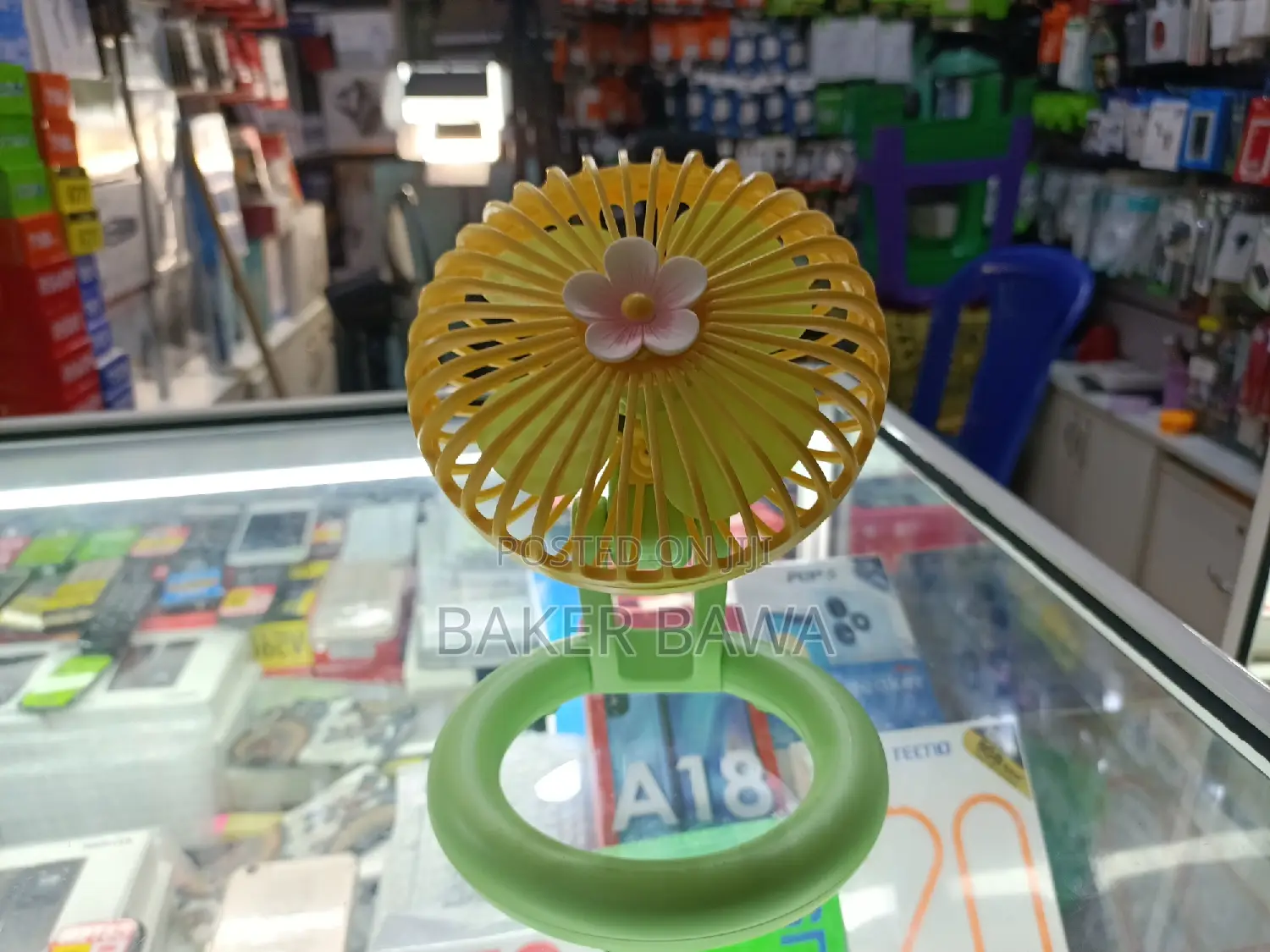 Rechargeable Mobile Fan Available