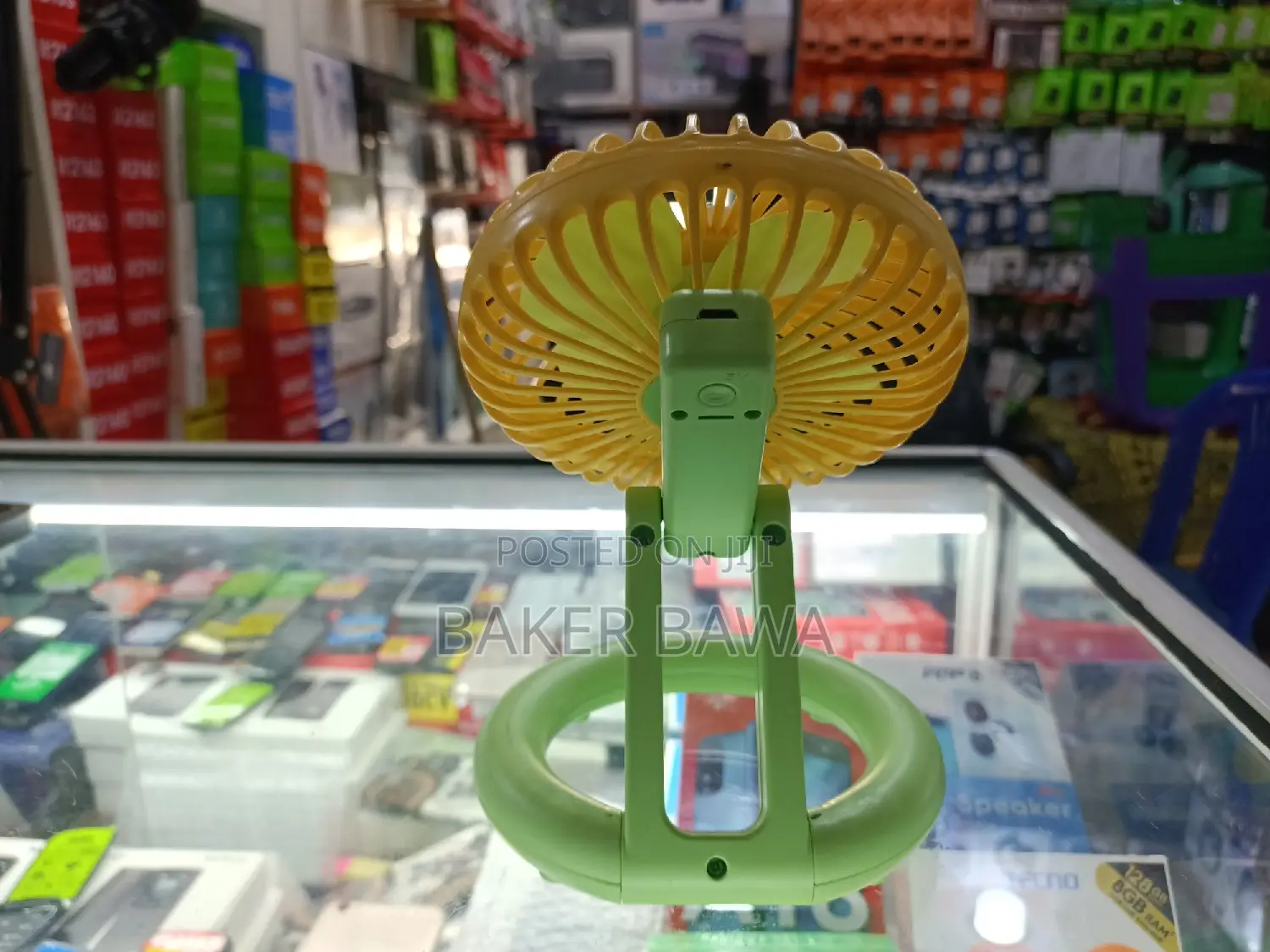 Rechargeable Mobile Fan Available