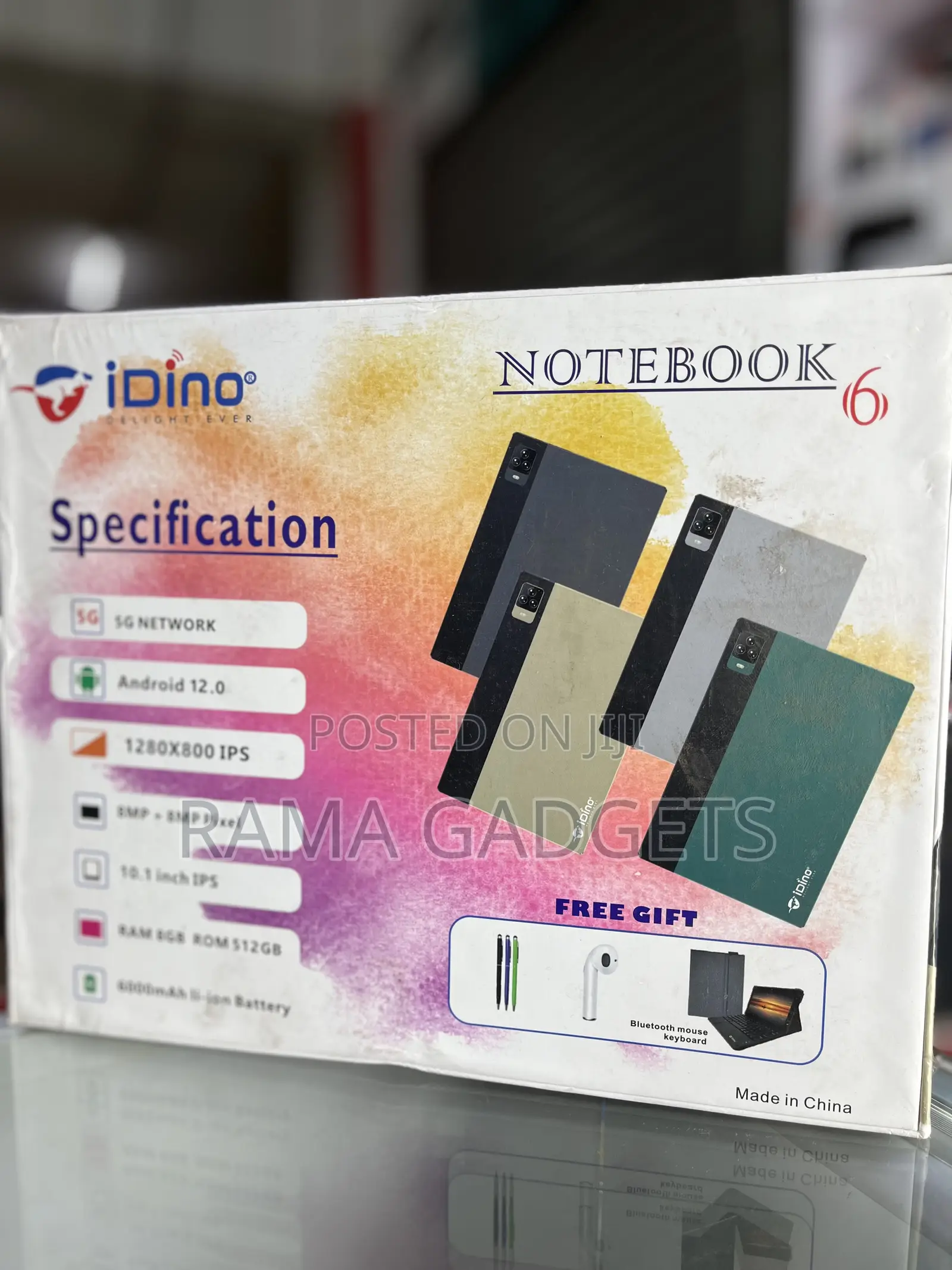 New Idino Notebook 6 512 GB Gray