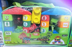 Dinosaur Castles Block Kids Building Blocks
