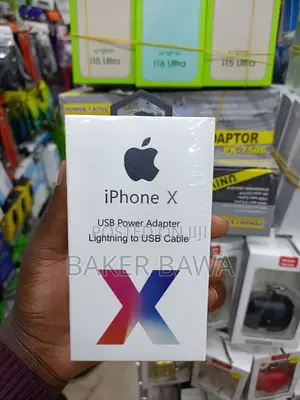 iPhone X Usb Power Adapter Lightning to Usb Cable