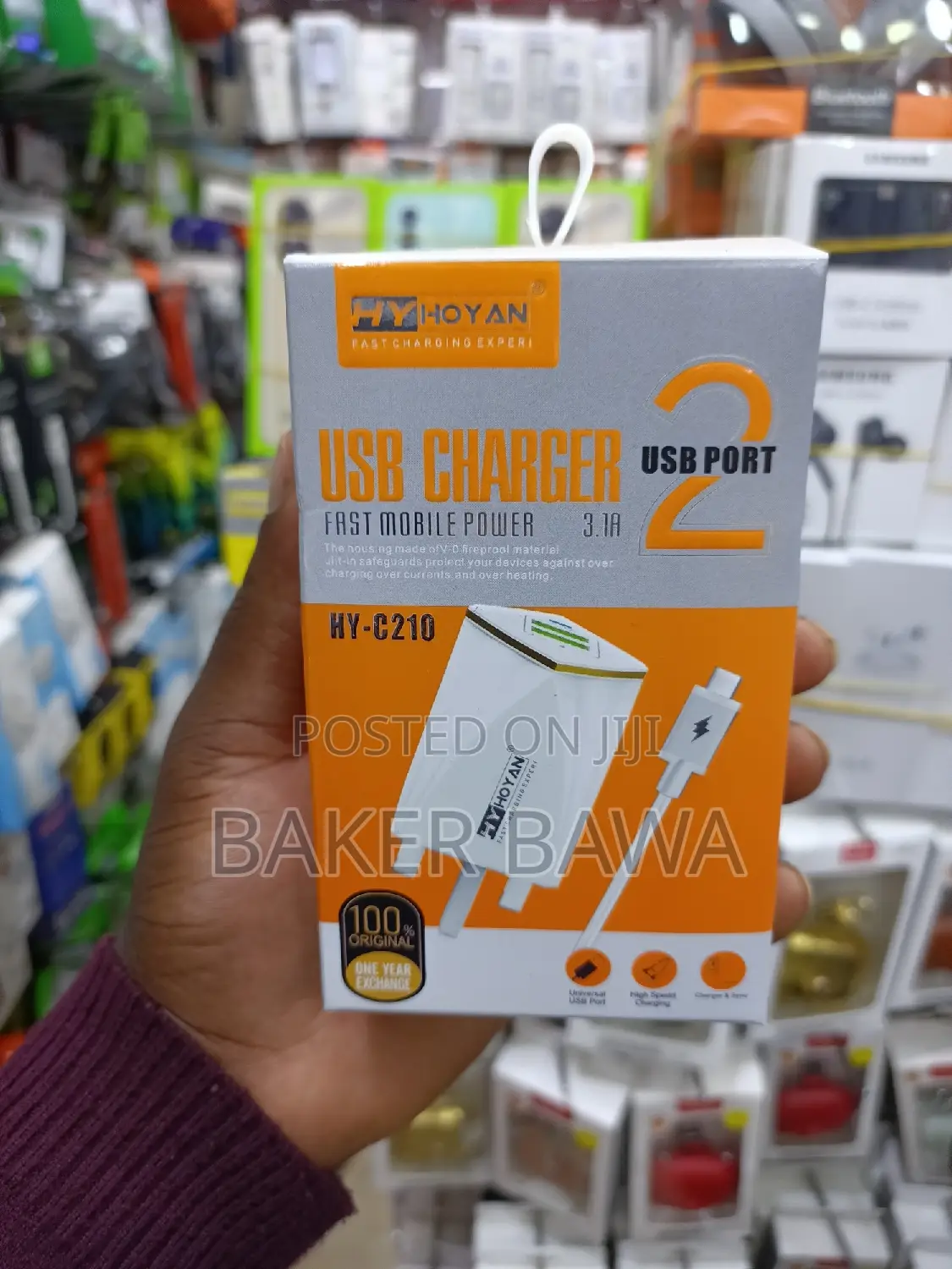 Hoyan USB Charger Fast Mobile Power