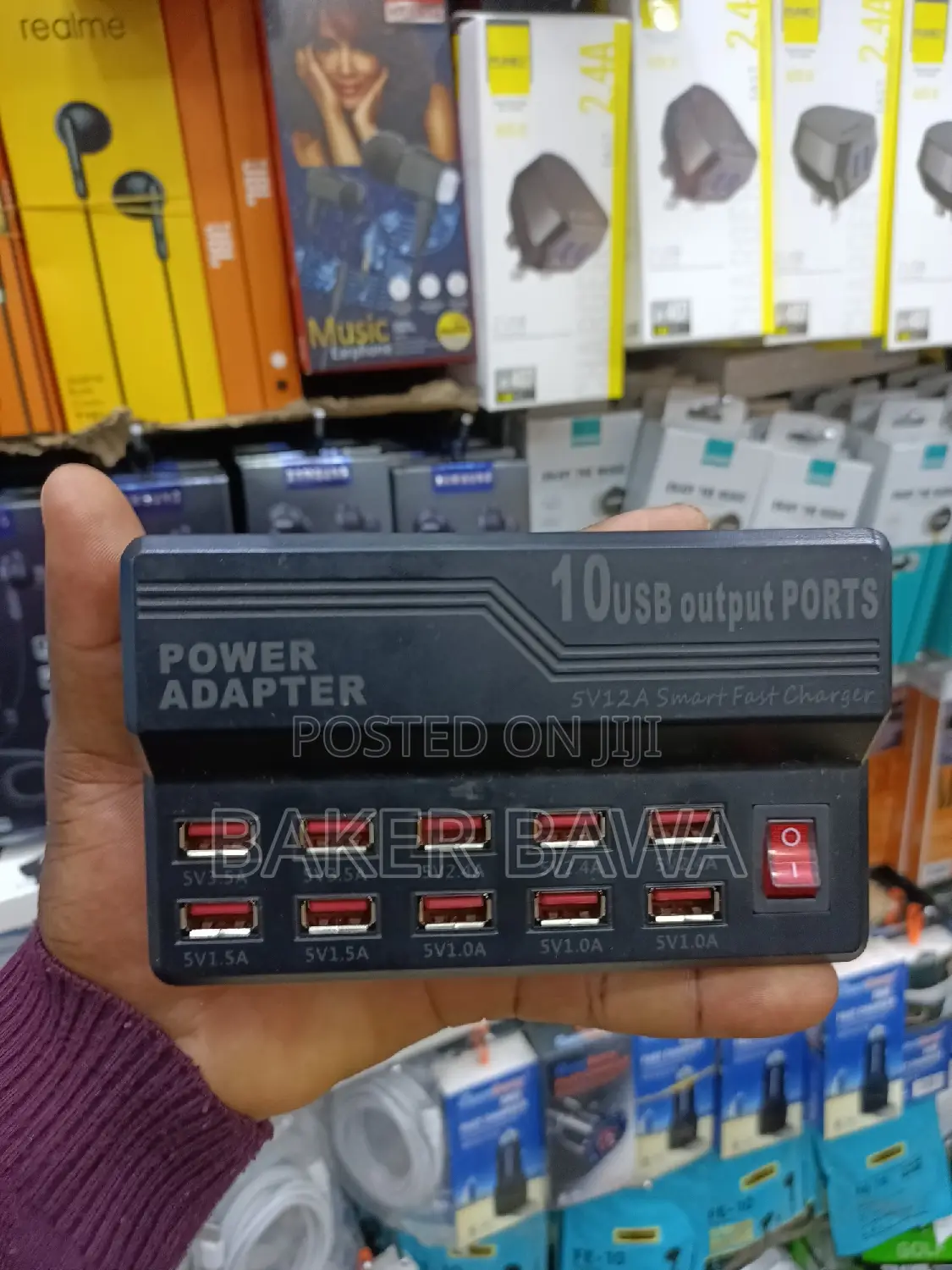 10 USB Output Ports