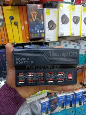 10 USB Output Ports