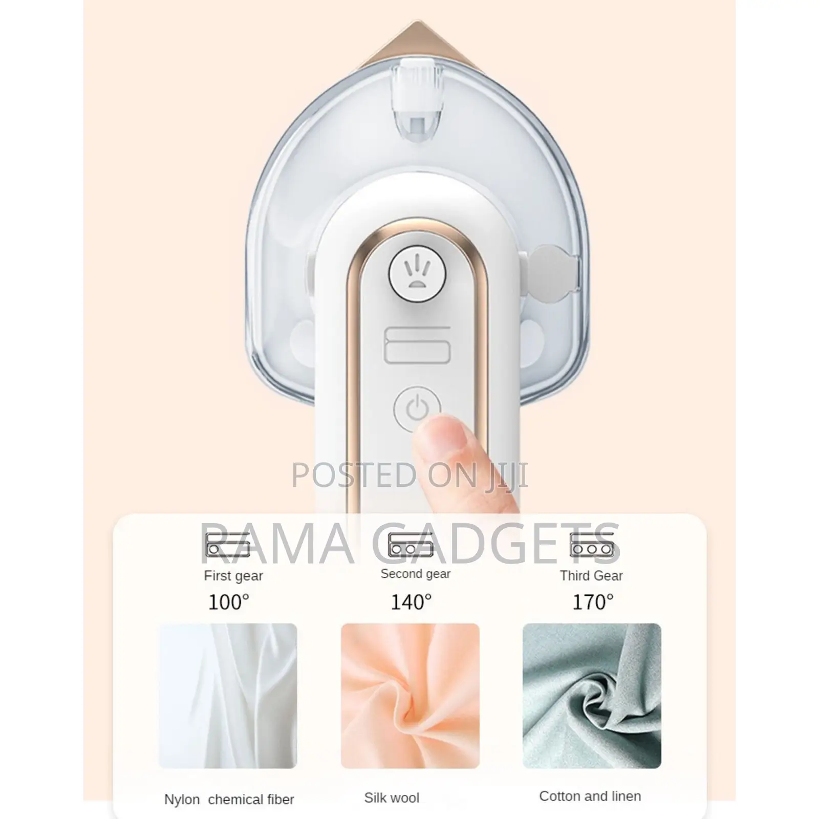 Portable Mini Iron / Suitable for Dry and Wet Ironing /
