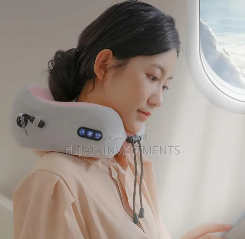 Portable Electric Neck Massage Pillow 4 Traveling, Home