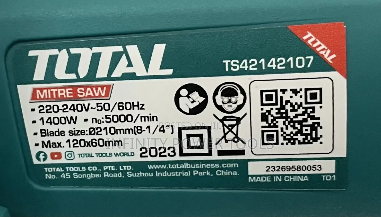 Total Mitre Saw 1400 W