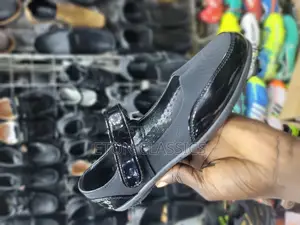Photo - Original Girls School Black Shoes With Open Top