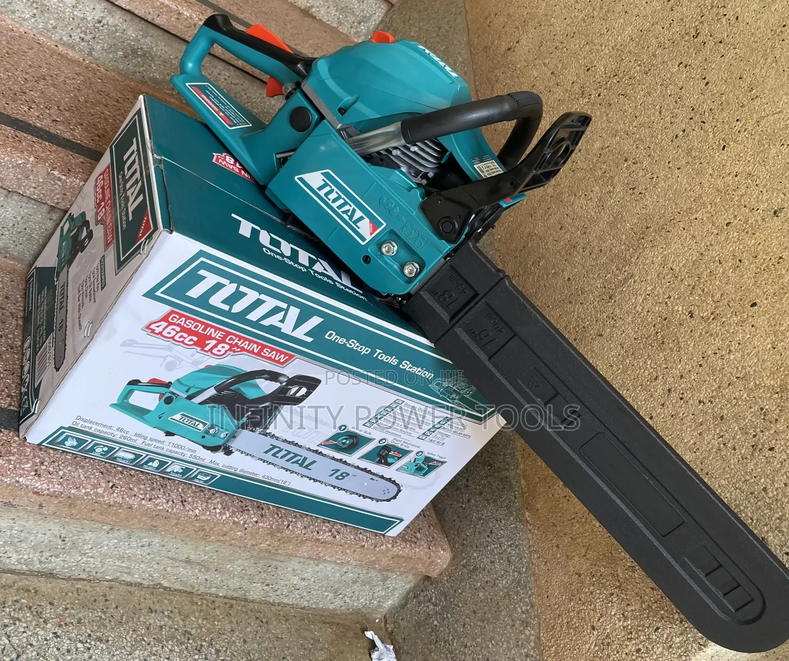 Gasoline Chain Saw 18”