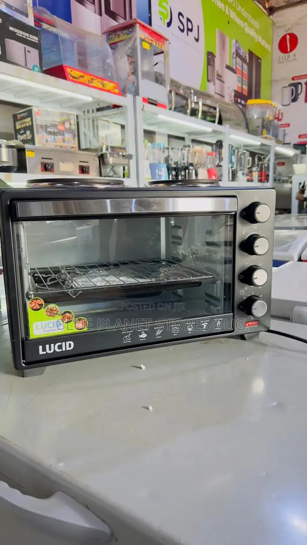 LUCID 48litres Mini Ovens With Hotplates \\ 2000w \\ LEO48LR