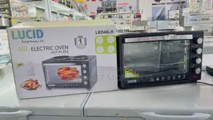 LUCID 48litres Mini Ovens With Hotplates \\ 2000w \\ LEO48LR