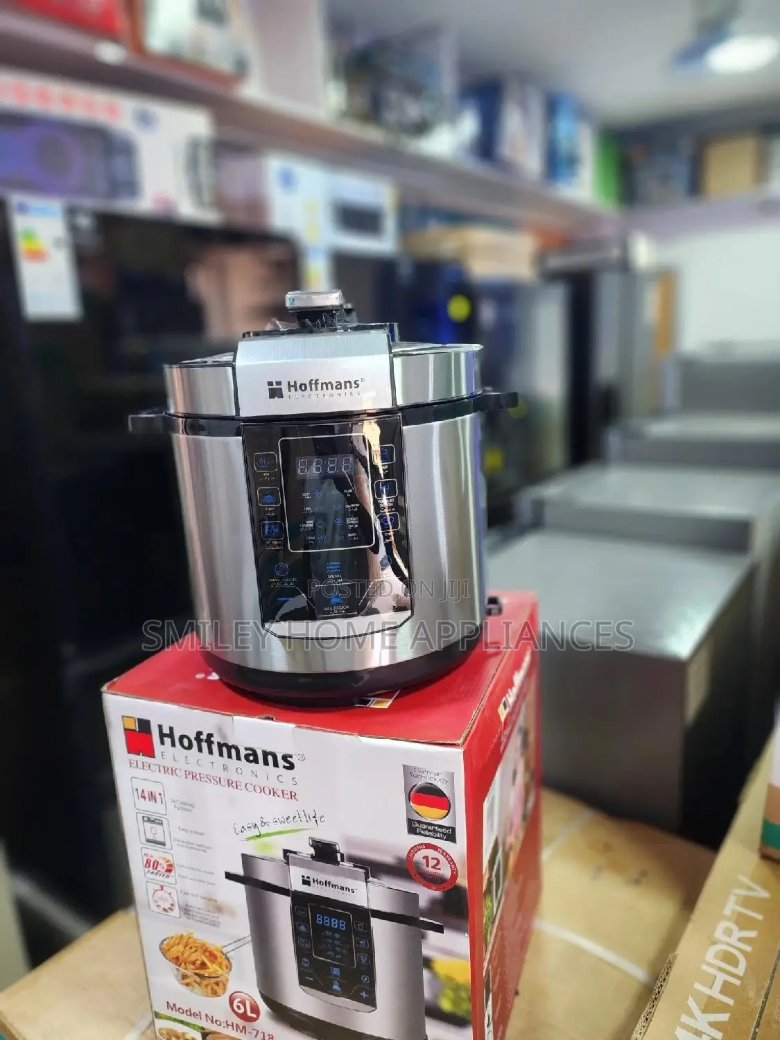 14 in 1 Hoffmans Pressure Cooker 6ltrs