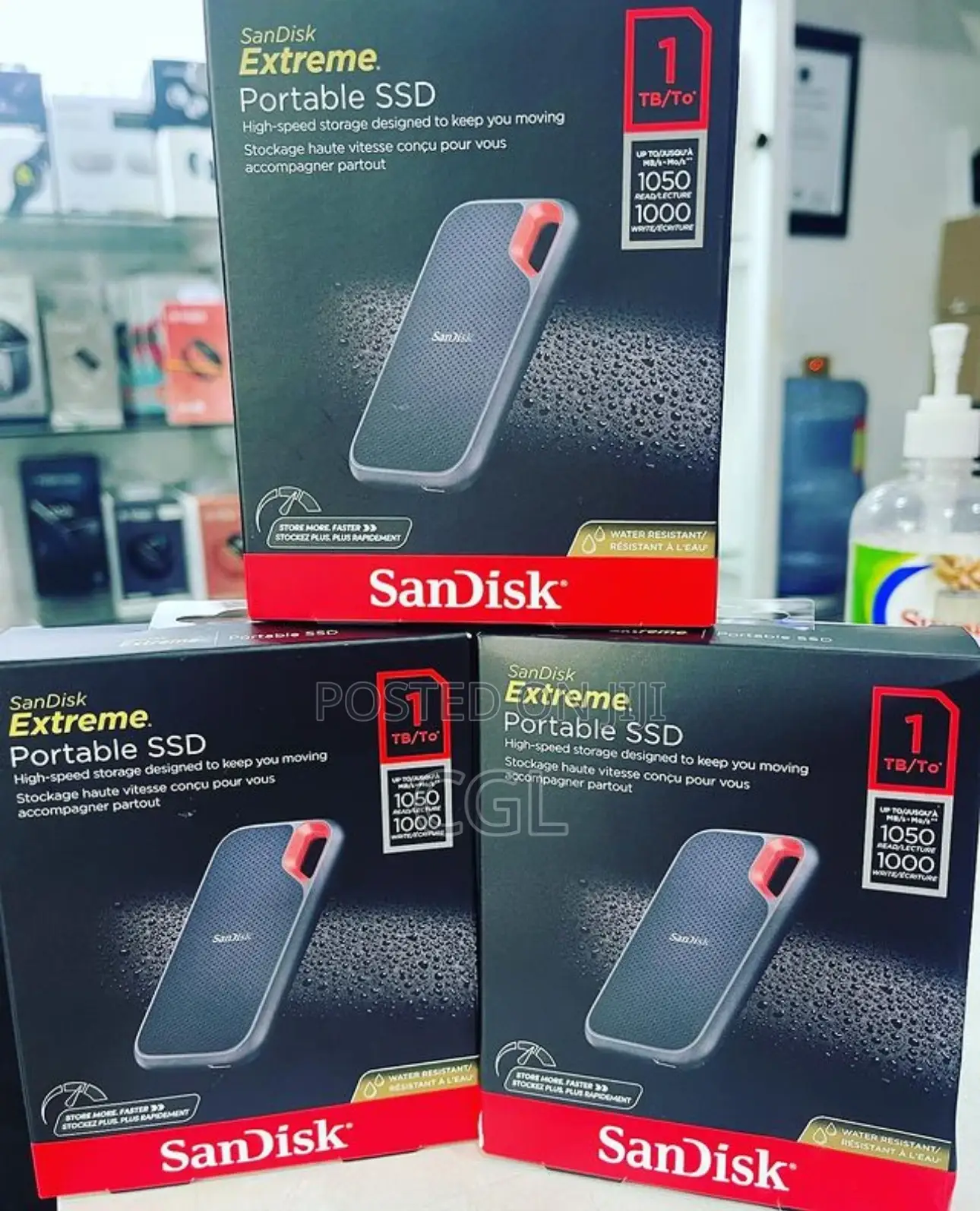 1tbssd Sandisk Extreme Portable External Drive