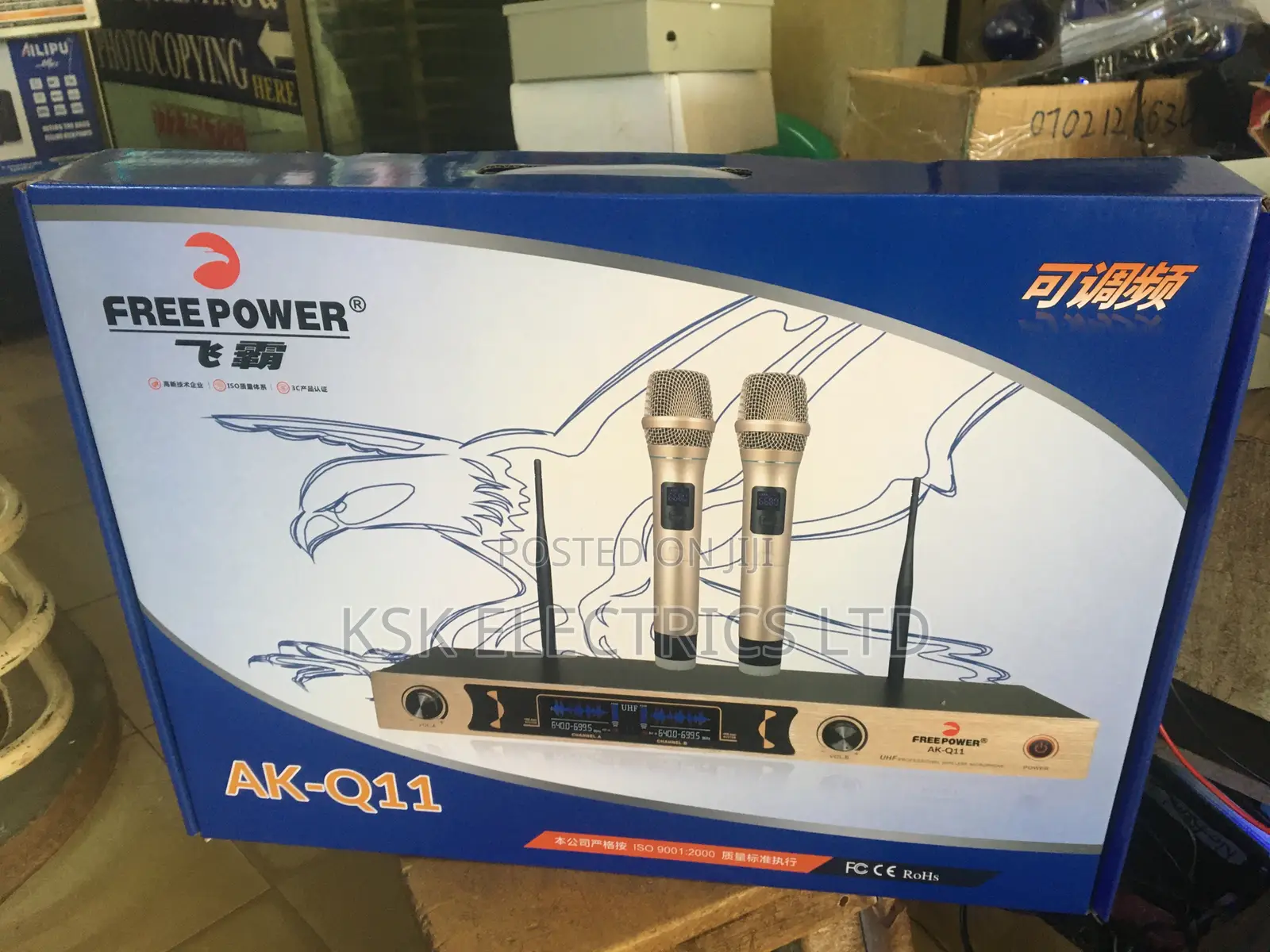 Ak-Q11profressional Wireless Microphone