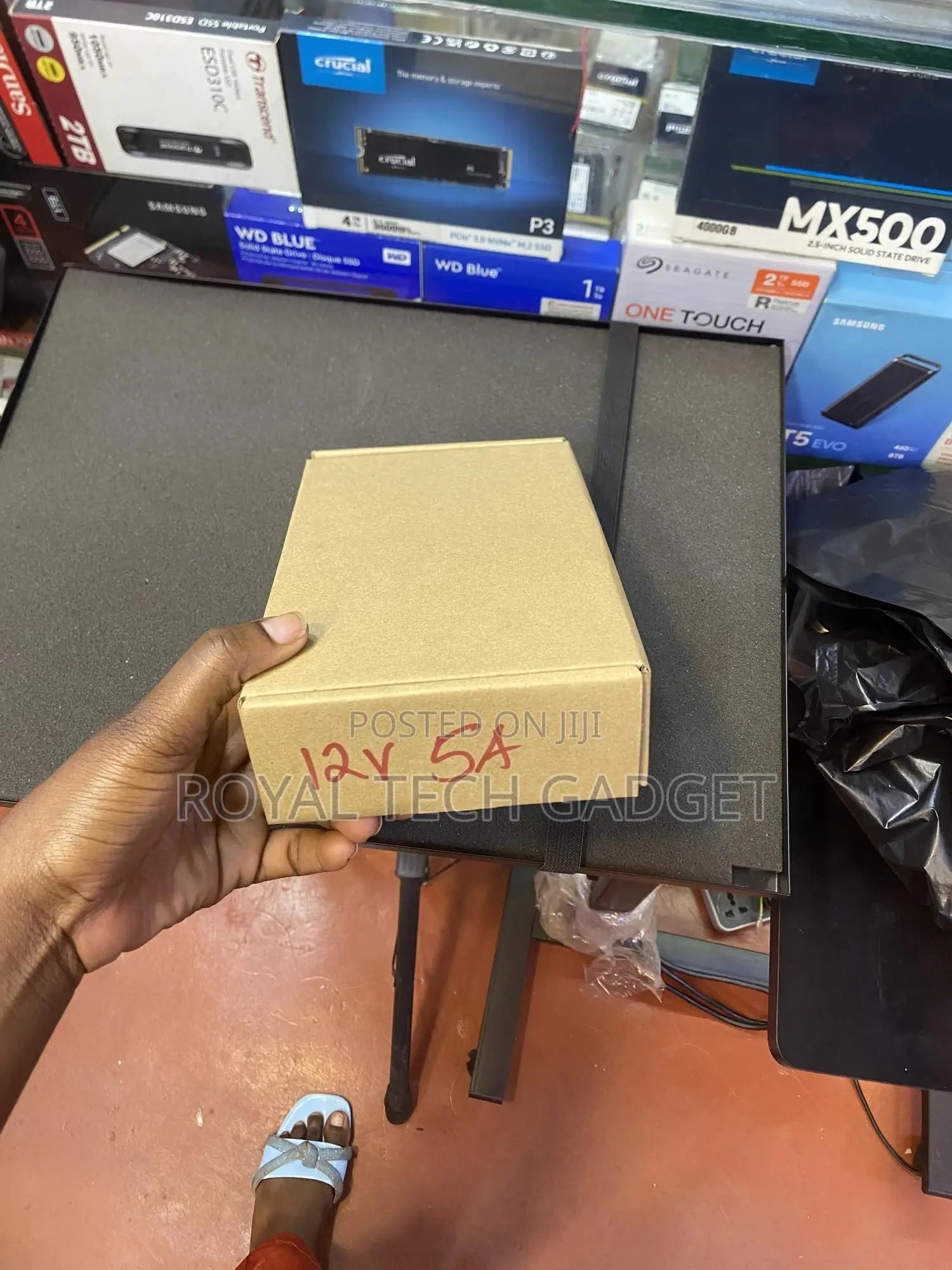 12volts 5 Amps Ac Charger /Adapter Brand New