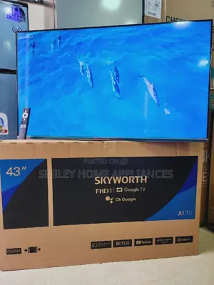 New Discounted Skyworth 43inches Google Smart Tv