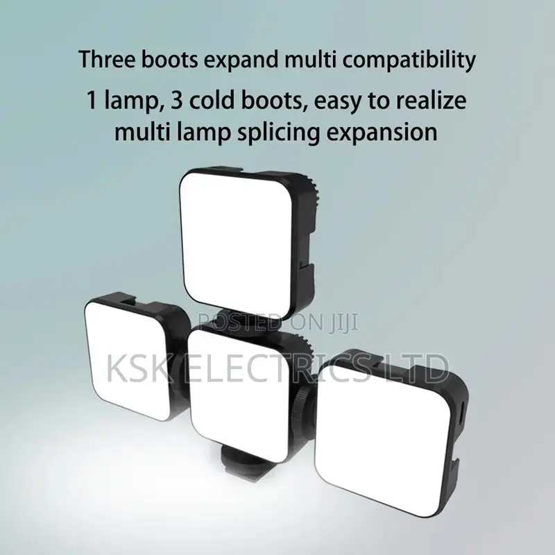 Led Lights Photography Lamp Live Pocket RGB Light