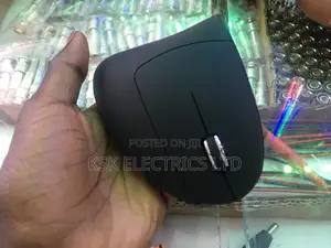 Gembird USB Vertical Mouse With 6 Buttons Black
