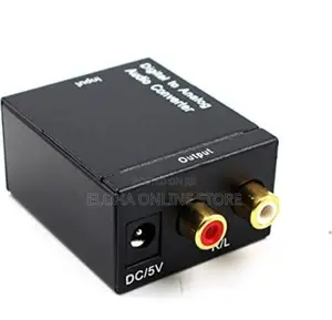 Digital to Analog Audio Converter Optical Fiber
