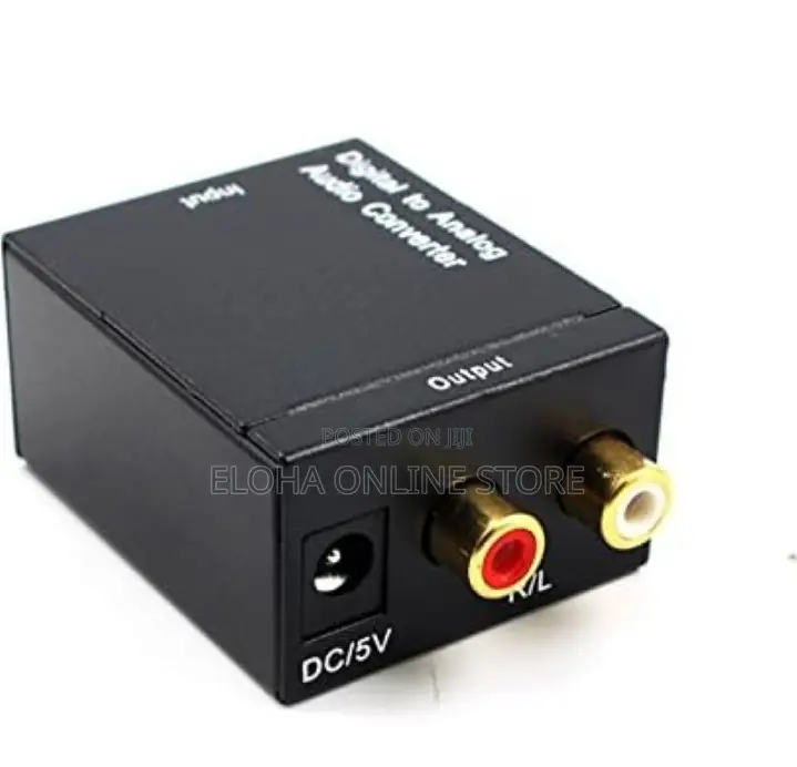 Digital to Analog Audio Converter Optical Fiber